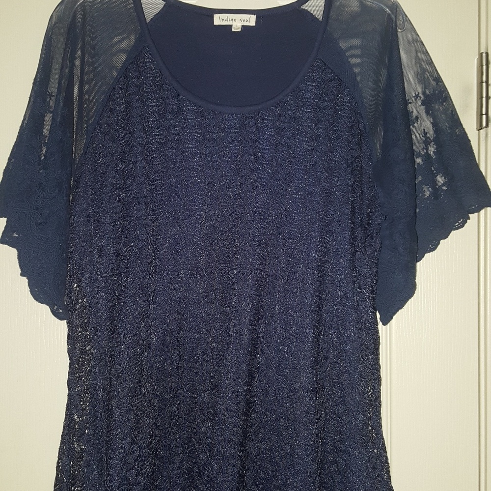 Indigo Soul Lacey Tunic